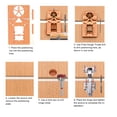 thumbnail image 4 of Abridor de orificios para bisagra, localizador de abridor de orificios para bisagras de carpintería de plástico y acero de aleación para 35mm, 4 of 8