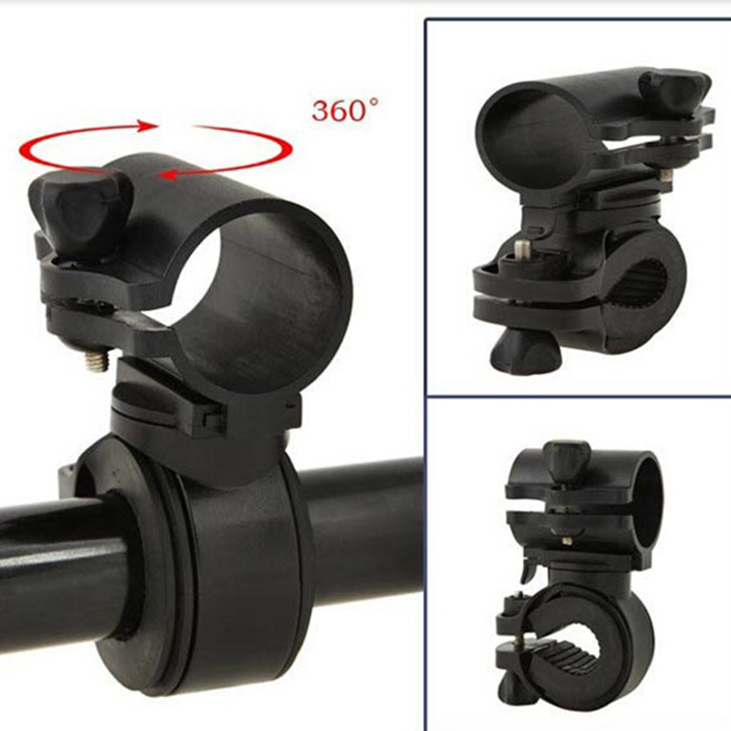 360 Rotation Cycling Bicycle Bike Flashlight LED Torch Bracket Mount Holder SL