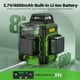 thumbnail image 3 of Nivel láser Huepar HM03CG 3x360° verde autonivelante, 3 of 9
