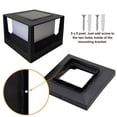 thumbnail image 3 of Matsuzay Luz alimentada por energía Solar, resistente al agua, para exteriores, jardín, camino, Patio, patio trasero, entrada, césped, pared, valla de Iluminación y accesorios Matsuzay HA073309-01, 3 of 6