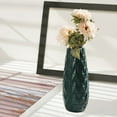 Taosunzt Plastic Flower Vase Indoor Outdoor Modern Real Dried Flower