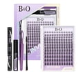 thumbnail image 1 of Kit de extensión de pestañas B&Qaugen Fairy Lash Clusters Natural, 1 of 8