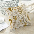 thumbnail image 3 of Juego de 2 fundas de almohada AEIOAE Summer de 55 x 55 cm, color amarillo mostaza, 3 of 4