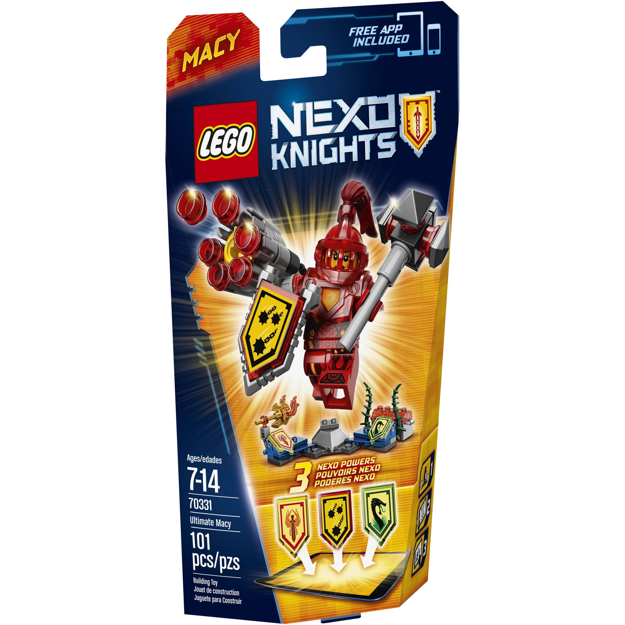 Lego Nexo Knights LE 4 General Magmar Limitierte Auflage Trading Card Game 