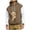 *2-Brown, variant on VBVC Men's Color Block Dog Pouch Hoodie,Large Pocket Pet Carrier Sweatshirt,Warm Pullover for Men,Army Green,Size XXL
