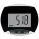 thumbnail image 5 of Soidarity LCD digital podómetro contador de pasos con clip de cinturón multifuncional distancia caminar jogging reloj regalo negro Negro 2piezas, 5 of 6