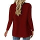 thumbnail image 3 of Blazer de mujer, moda, sólido, con botones, traje, abrigo de manga larga, sin sombrero, informal, abrigo/chaqueta de poliéster para mujer, 3 of 5