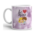 thumbnail image 2 of Be Mine Cute Valentine Kids Coffee Tea Ceramic Mug Office Work Cup Gift 15oz, 2 of 3