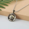 thumbnail image 4 of Collar de Anime One Piece, colgante de sombrero de calavera pirata Luffy Ace, cadena de cuentas, gargantilla para hombre, collares de dibujos animados, amuleto, regalo, joyería, collares--bronce zhuli, 4 of 4