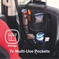 thumbnail image 3 of Organizador para asiento trasero de auto Diono Stow 'n Go para niños Negro, 3 of 9