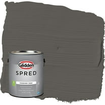 Glidden Spred Stone's Throw / Gray Eggshell Interior Paint with Primer, 1 Gallon