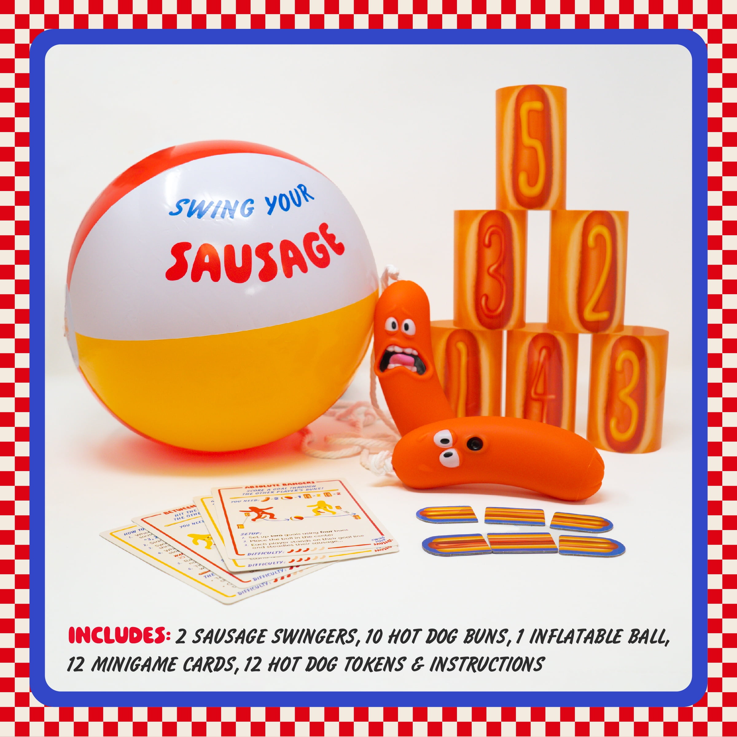 Swing Your Sausage – Fun Group Game for Family & Party Nights