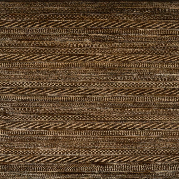 Ahgly Company Indoor Square Abstract Red Oriental Area Rugs, 3' Square