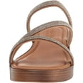 thumbnail image 2 of Bella Vita Mens Ona-Italy Sparkle Slide Flat Sandal 5.5 Gold Metallic, 2 of 8
