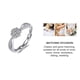 thumbnail image 4 of Fiudx Ajustador de Anillo de Moissanita, Ajustador de Cobre de Tamaño Abierto, Potenciador de Anillo de Circonita de Moda, Elegante Soporte para Anillo Suelto, Regalos para Fiestas y Banquetes, Colec, 4 of 6