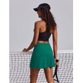 thumbnail image 3 of Pinspark Golf Skirts for Women Tummy Control Tennis Skorts Skirt with Pockets High Waisted Athletic Skort Pickleball Running Skirt, 3 of 6