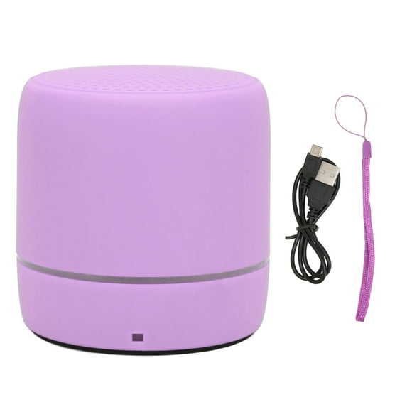 Bluetooth5.0 Mini Speaker Clear Stereo Rich Bass Portable Wireless Speaker for OutdoorPurple
