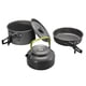 thumbnail image 2 of 3pcs/set Of Outdoor Ware Ultra Alloy Cam Ware Tableware Outdoor Teapot Picnic Tableware, 2 of 5