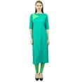 thumbnail image 5 of Phagun Ladies Rayon Kurti Kurta Summer Tunic Top Indian Chic Regular Casual Clothing, 5 of 8