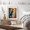 thumbnail image 6 of Diamond Art Kit for Adults, Siberian Husky Autumn Forest Scene Diamond Painting for Adults Beginners, DIY Diamond Art Painting Kits, 5D Diamond Painting Crafts for Home Decor 12x16 Frameless, 6 of 7