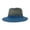 Blue, variant on Panama Jack Nylon Mesh Safari Hat - Lightweight, UPF (SPF) 50+ Sun Protection, 2 1/2" Big Brim, Chin Strap (Khaki, Large)