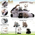 thumbnail image 2 of Set de juguetes de peluche HyDren Goat de 45 cm con 4 niños de peluche para niños, 2 of 6
