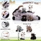 thumbnail image 2 of Set de juguetes de peluche HyDren Goat de 45 cm con 4 niños de peluche para niños, 2 of 6