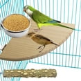 thumbnail image 6 of Travelwant Bird Feeding Dish Cups Parrot Food Bowl Clamp Holder Coop Cup, Bird Cage Water Bowl for Parakeet African Greys Conure Cockatiels Lovebird, 6 of 7