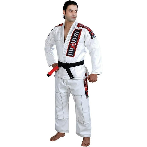 Woldorf USA BJJ GI for Men IBJJF Kimono Jiujitsu Uniforms Martial Arts Fighting Uniform Training Uniforms Pre-Shrunk Light Weight Uniforms Soft Fabric