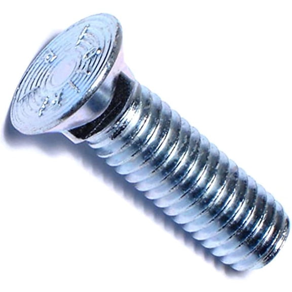 7/16"-14 x 1-1/2" Zinc Grade 5 Repair Head Plow Bolts PBRS5-036 (156 pcs.)