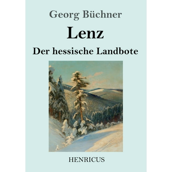 Lenz / Der hessische Landbote, (Paperback)