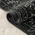 thumbnail image 7 of Well Woven Zazzle Argos Vintage Oriental Black 2'3" x 7'3" Runner Rug, 7 of 7