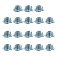thumbnail image 1 of 18 Pcs Écrous de Bride Professionnels à Base Ronde à Trois Trous, Écrous de Vis de Fixation pour Meubles, 1 of 7
