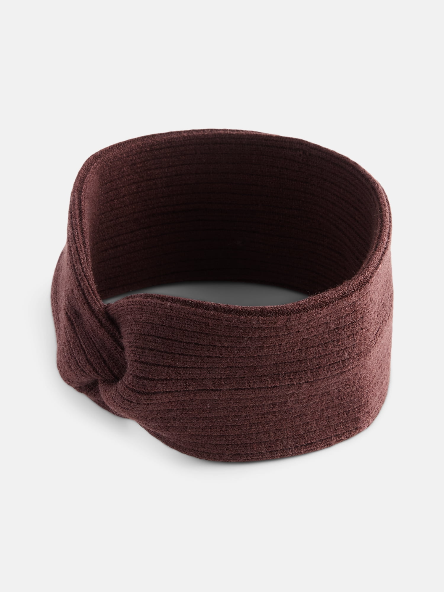 Scenario Women's Knit Twist Headwrap, Carob