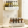 thumbnail image 3 of Wall Mounted Shower Caddy Organizer with Hooks for Bathroom Kitchen and Laundry Room Storage, 3 of 4