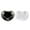 Purple, Green, White, variant on CutiePlusU Adult Sized Pacifier Dummy for Adult Babies-Butterfly Shape Big Shield 3 Pack-Pink, Blue, Black