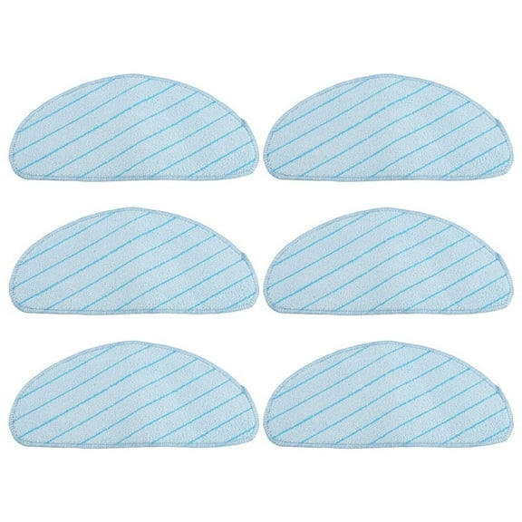 6 Pcs Wipes for OZMO T9 Robot Vacuum Cleaner Cleaning Washable Mop Pad Mop Cloth Rag
