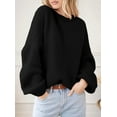 thumbnail image 3 of PRETTYGARDEN Women's Fall Oversized Sweaters Dressy Casual Long Sleeve Chunky Knit Winter Pullover Tops 2025 Holiday Outfits, 3 of 8