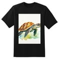 thumbnail image 2 of Plus Size Shirt for Women Black Tops for Women Short Sleeves Shirt for Women Turtle T Shirt Oversized Shirt for Women S, 2 of 5
