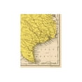 thumbnail image 2 of Historic State Map - Texas Geographical - Mitchell 1847 - Vintage Wall Art, 2 of 4