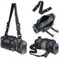 thumbnail image 3 of 55L 4 in 1 Backpack for Camping Hiking Trekking Hunting Bug Out Bag Outdoor Backpack (Black Python Camo), 3 of 7