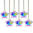 thumbnail image 5 of Japceit Crystal Pentagram Pendant, Christmas Window Catcher Wind Chime, Room and Balcony Decoration, Holiday Themed Hanging Decor with Prismatic Light Effects, 5 of 9