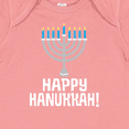 thumbnail image 4 of Inktastic Happy Hanukkah Menorah Boys or Girls Baby Bodysuit, 4 of 5