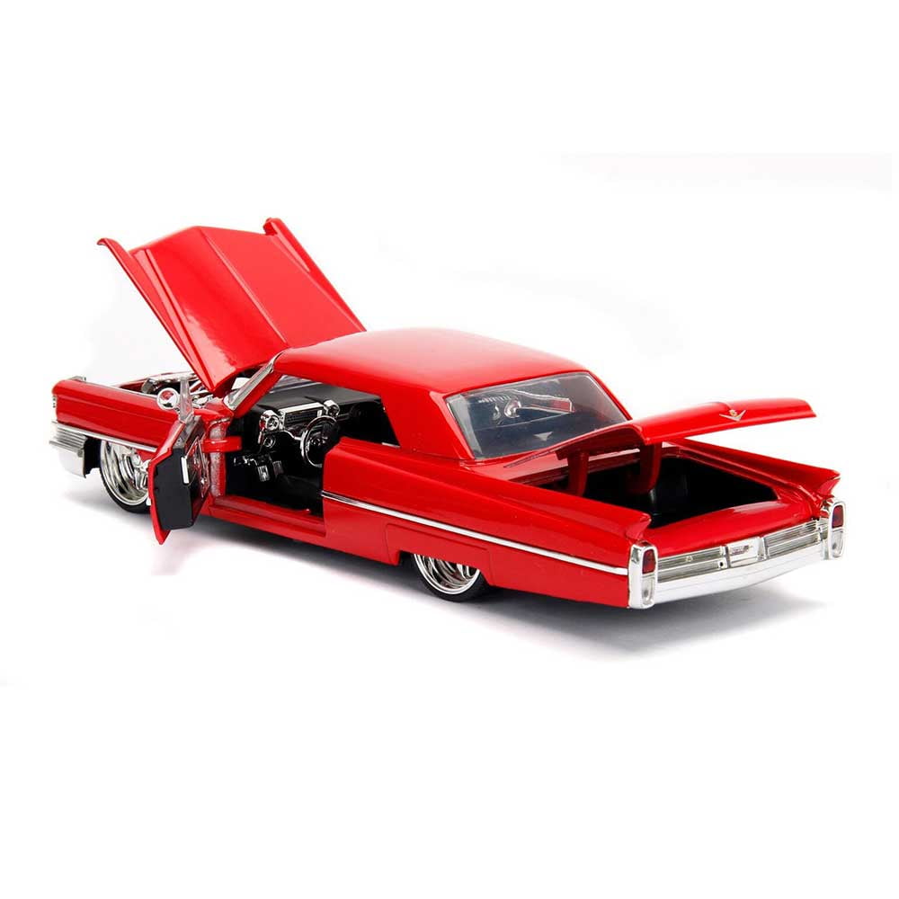 Jada 1/24 1963 キャデラック 1963 Cadillac Coupe DeVille Blue Metallic and White Gradient