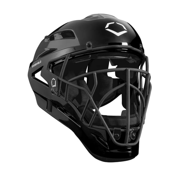 EvoShield Adult Pro-SRZ Catcher's Helmet (Black, S)