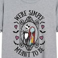 thumbnail image 3 of The Nightmare Before Christmas - We're Simply Meant To Be - Juniors Ideal Flowy Muscle T-Shirt, 3 of 5