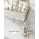 thumbnail image 4 of Organizador de maquillaje Vlando Skincare Perfume Pu Leather Beige, 4 of 9