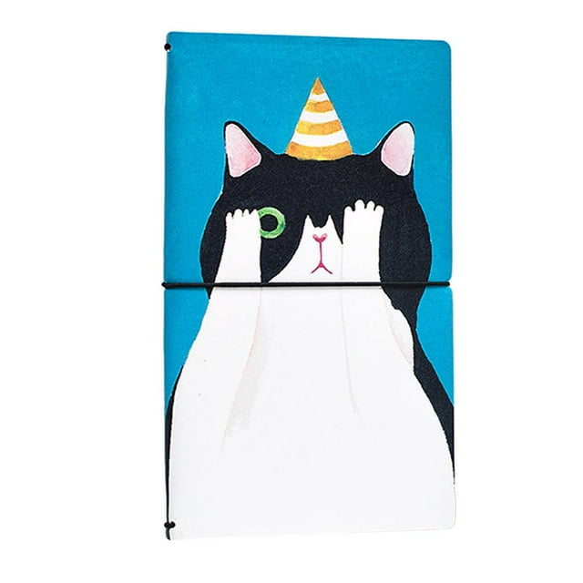 Cuaderno de material cuero Creativos Adecuado para Dibujos de DIY de 1 Pieza