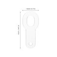 thumbnail image 2 of KAKOWELY 25Ud Transparente Para Pajilla Tumbler Con Ligero Para DIY Y Fiesta, 2 of 8