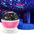 thumbnail image 5 of Starry Night Moon Projector | 360° Rotatable, 9 Color Modes, USB-Powered | Romantic Light for Bedroom Camping Party & Festivals, 5 of 12